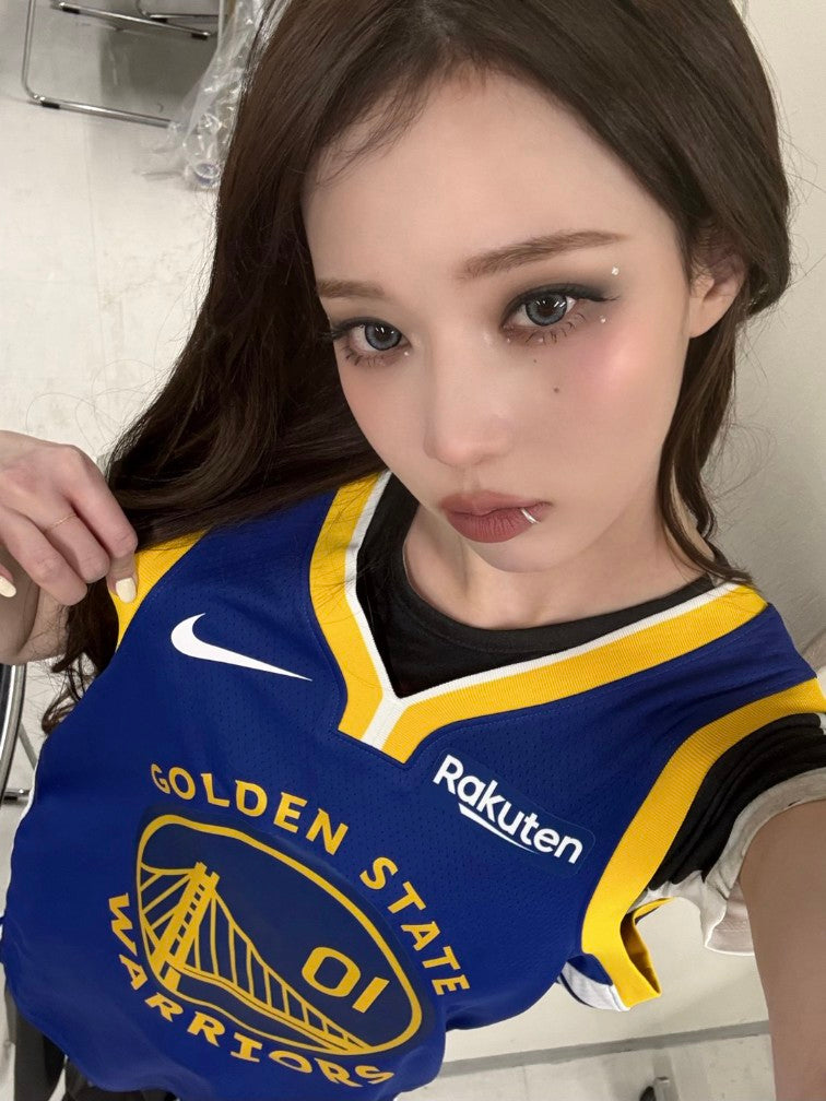 aespa Unisex Golden State Warriors Swingman Custom Jersey